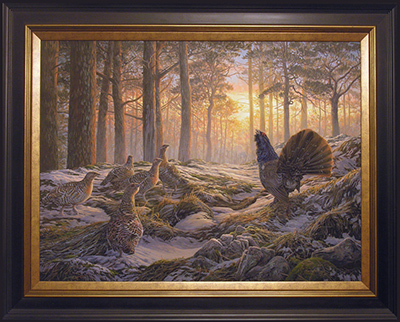Bird paintings for sale - golden eagle