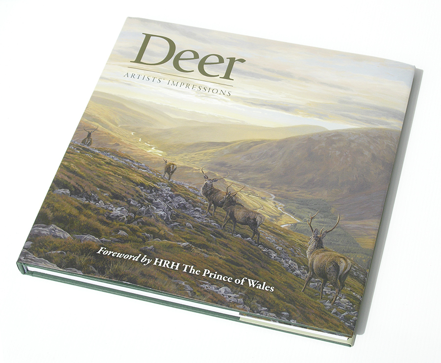 Cover artwork by Martin Ridley, Deer: Artists' Impressions